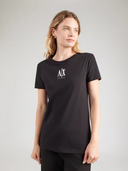 Armani Exchange tričko dámske čierna