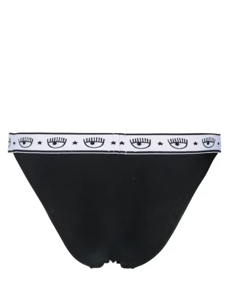 Bikini Chiara Ferragni s autogramom crna