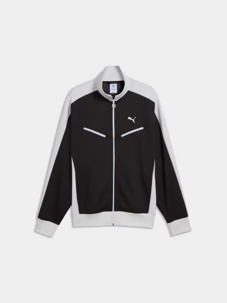 Куртка Puma ретро для бігу чорна