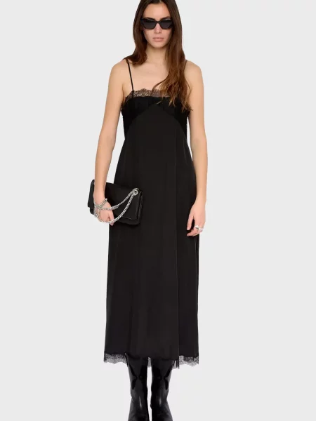 Шовкова сукня Zadig&voltaire чорна