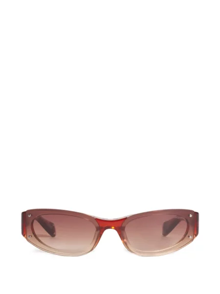 Ochelari de soare Maison Kitsune cu gradient roșu