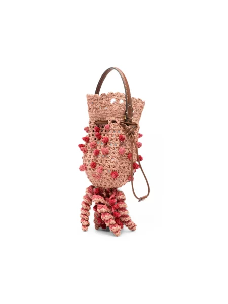 Kapelusz Anya Hindmarch różowy