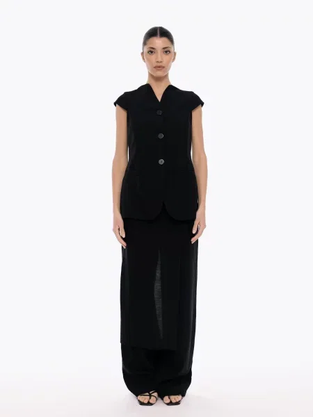 Vestă de costum Ringline' negru