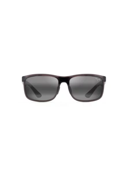 Lniane okulary przeciwsłoneczne Maui Jim szare