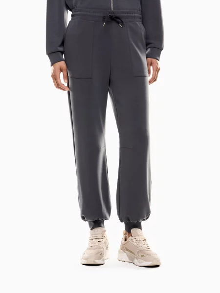 Штани спортивні модал/поліестер сірий