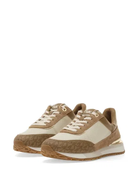 Sneakerși Michael Kors cu imagine maro