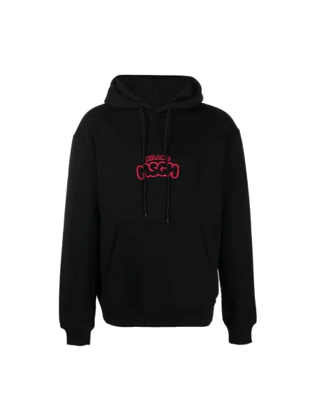 Bluza Msgm z logo czarna