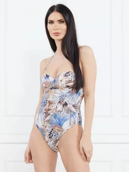 Guess costum de baie albastru