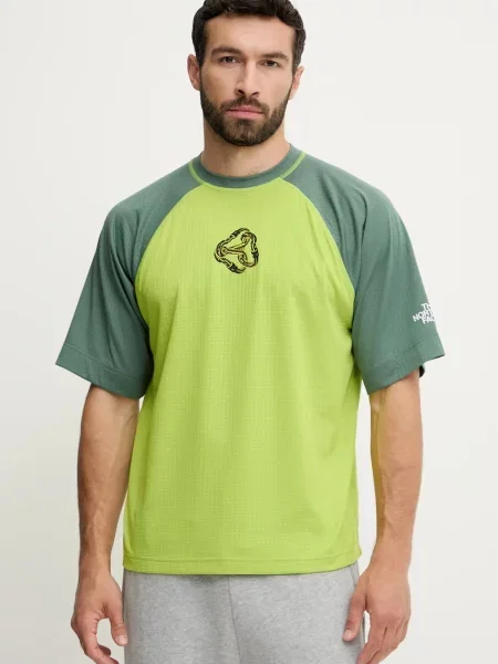 Kratka majica The North Face TNF X NSE zelena