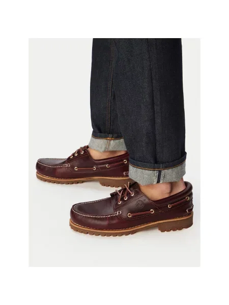 Mokasinke Timberland Authentics Boat 3 Eye Classic smeđa