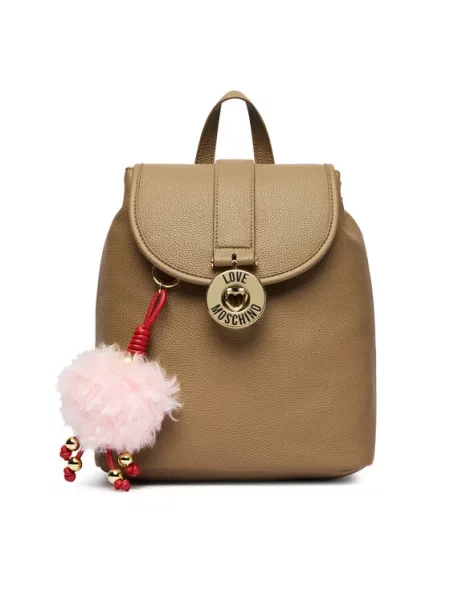 LOVE MOSCHINO Hátizsák bézs