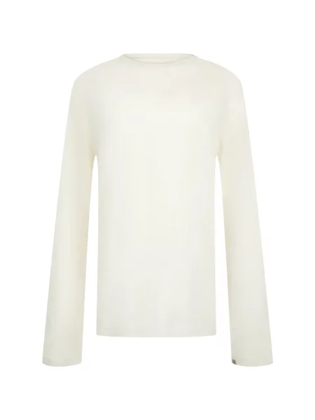 Dugo majica Extreme Cashmere od kašmira bijela