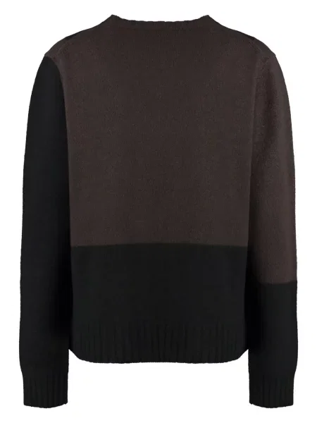 Pulover Jil Sander de lână maro
