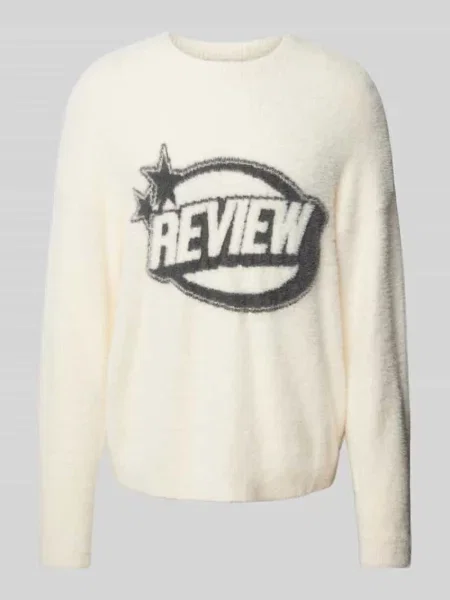 Sweter z dzianiny z imitacji futerka Review