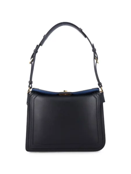 Geantă shopper Lanvin din piele negru