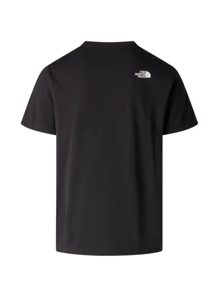 Majica The North Face s autogramom crna