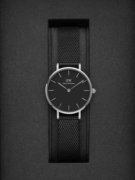 Daniel Wellington zegarek Petite 36 Ashfield czarny