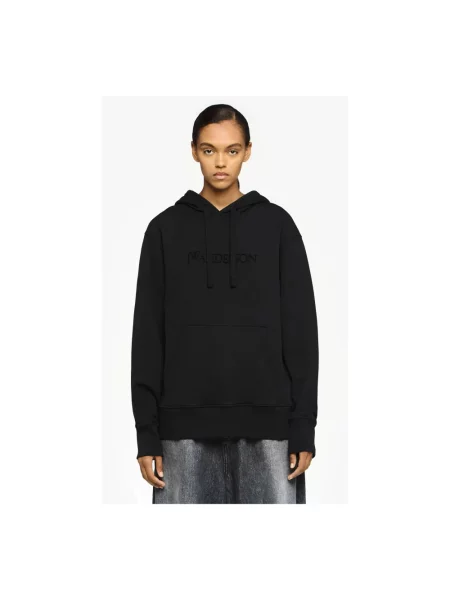 Haftowana bluza Jw Anderson czarna