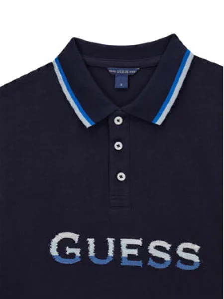 Polo majica Guess plava