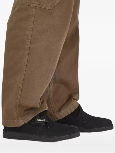 Desert boots Clarks Originals με κορδόνια σουέντ μαύρο