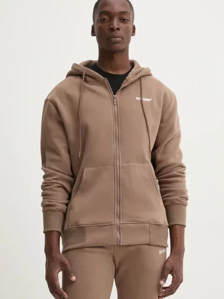 Суичър с качулка Sixth June с качулка с апликация бежово