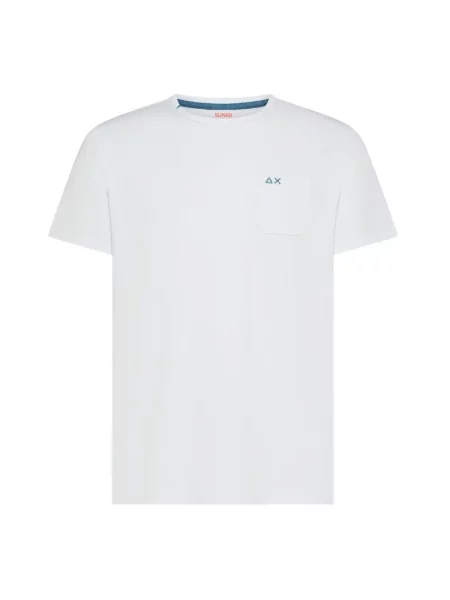 Tricou Sun68 cu broderie alb