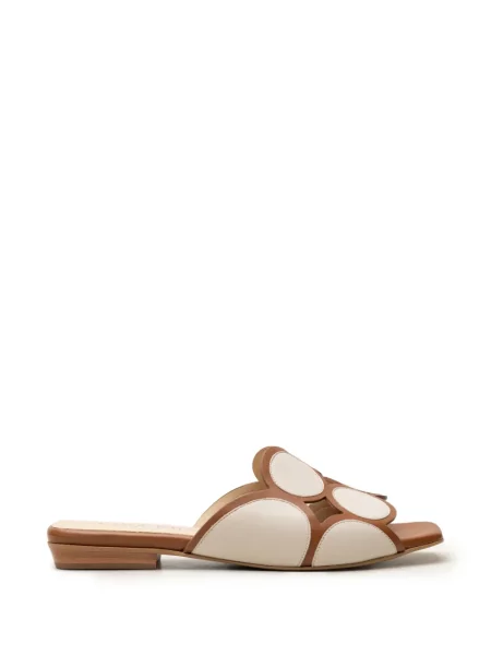 Sandale Chuckies din piele maro
