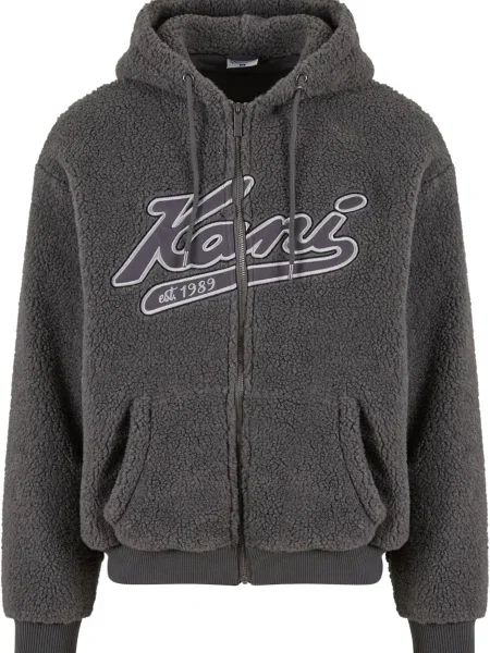 Karl Kani Hanorac Varsity metalic / deschis gri