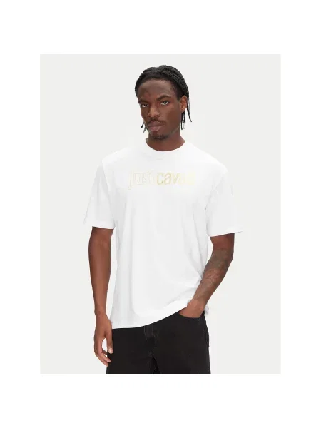 Футболка Just Cavalli белая