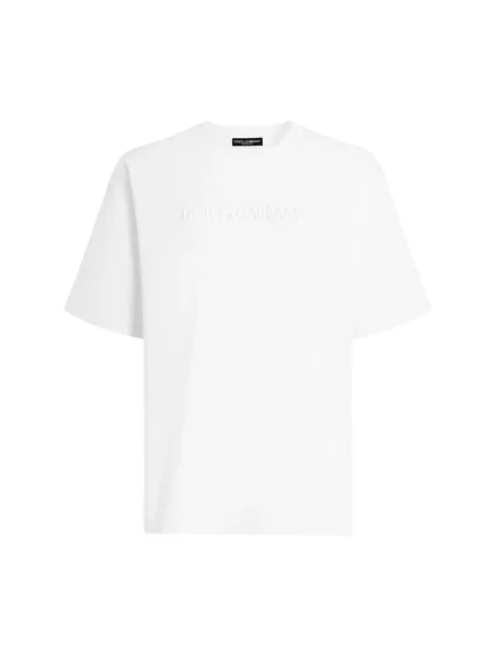 Koszulka Dolce And Gabbana z logo biała