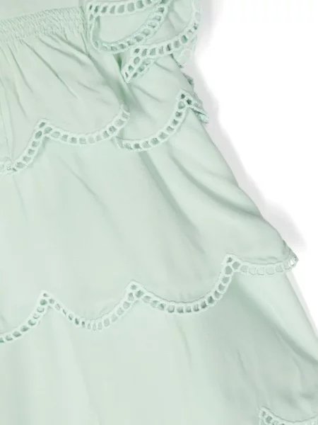 Sukienka dziecięca Stella Mccartney zielona