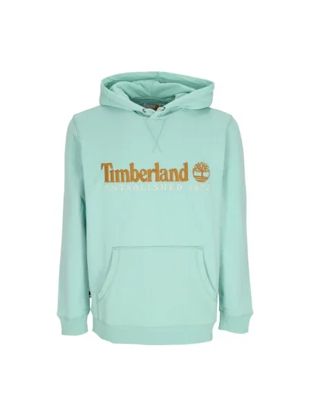 Bluza z kapturem Timberland z kapturem niebieska