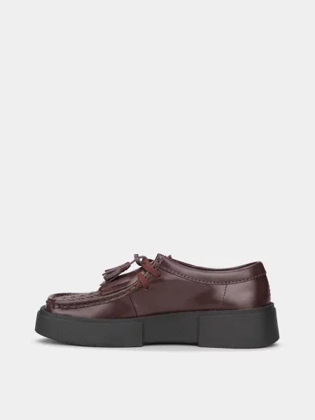 Кожаные ботинки Clarks черные
