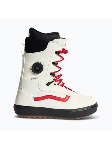 Férfi snowboard cipők Vans Invado OG M marshmallow/racing red. Méret: 42 EU fehér