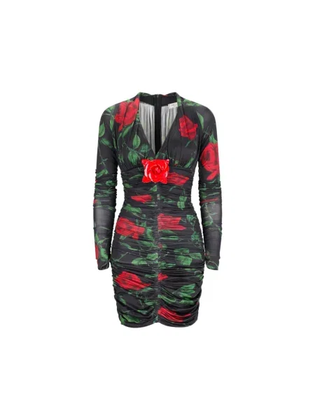 Sukienka mini Blumarine z dżerseju