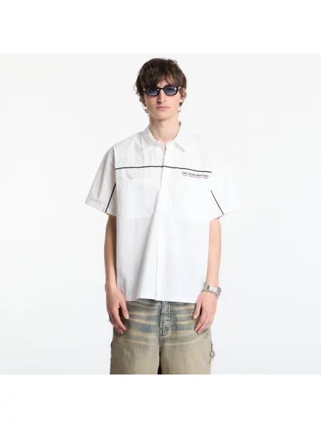 Cămașă OBEY Camber Woven White XL alb