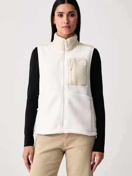The North Face hanorac fără mâneci pentru femei din polar Yumiori bej