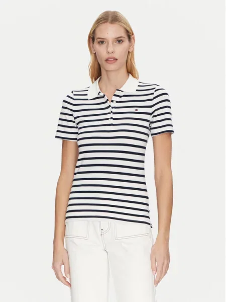 Tommy Hilfiger Polo Granatowy