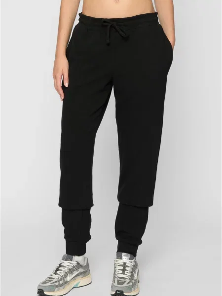 Spodnie dresowe Urban Classics frotte czarne