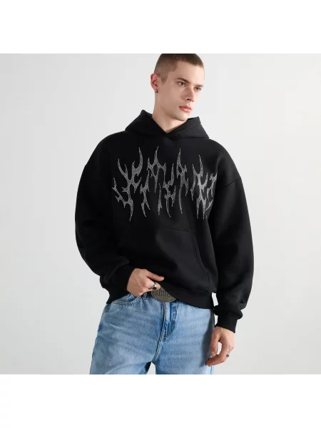 Свитшот Cropp черный
