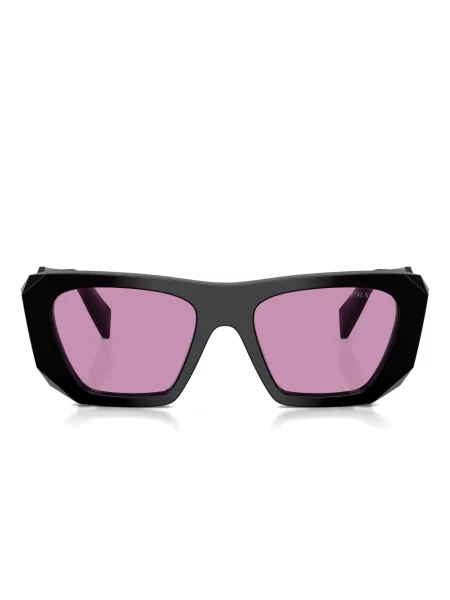Ochelari de soare Prada Eyewear cu imprimeu geometric negru