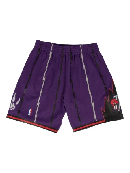 Kratke hlače Mitchell & Ness ljubičasta