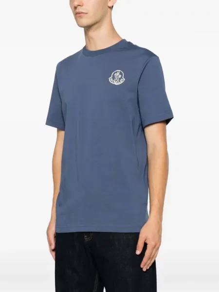 Μπλούζα Moncler με σχέδιο μπλε