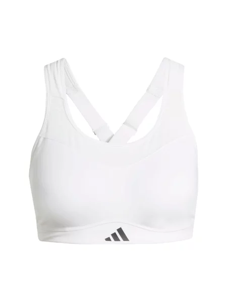 ADIDAS PERFORMANCE Sportovní podprsenka TLRDIM černá bílá