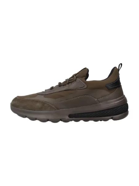 Sneakersy Geox skórzane zielone