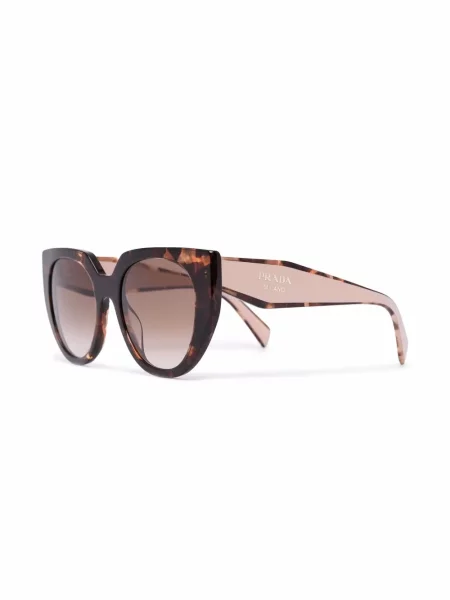 Saulės akiniai Prada Eyewear ruda