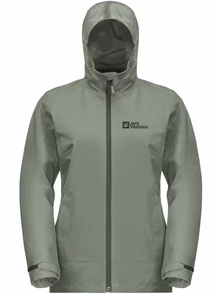 Куртка Jack Wolfskin зеленая