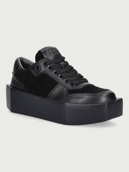 United Nude Stone Sneaker Lo sneakers pentru femei din piele negru