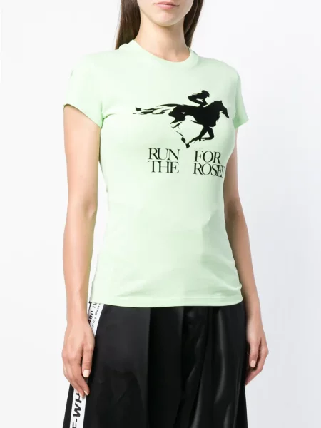 Tricou Off-white alergare alb