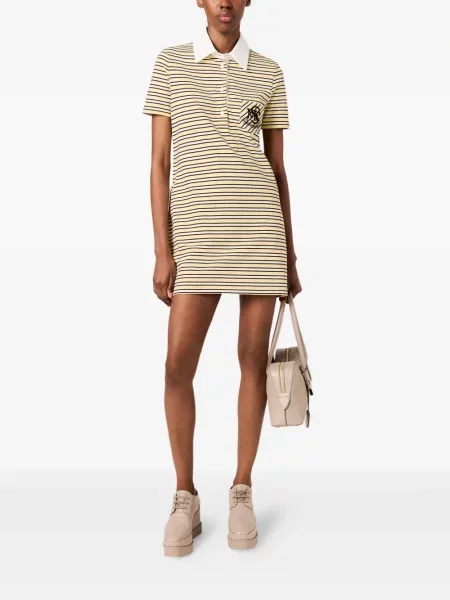 Rochie Stella Mccartney cu autograf galben